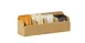 Cal-Mil 23427-122 Renew Condiment Holder, 17"W X 5"D X 6"H (4) Slots 1 image