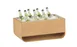 Cal-Mil 23433-12-122 Ice Display Housing, 22"W x 13.5"D x 9.5"H, Dishwasher-Safe, Rice Hulls 1 image