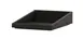 Cal-Mil 23442-1012-13 Brooklyn Angled Tray, 10"W x 12"D x 3"H, Rectangular, Textured Wood, Brown 1 image