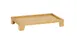 Cal-Mil 23600-3-21 Sydney Taper Riser, 12"W X 20"D X 3.25"H, Oak 1 image