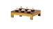 Cal-Mil 23604-3-130 Brooklyn Metal Frame, 10"W X 12"D X 3"H, Rectangular, Antique Brass 2 image