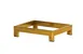 Cal-Mil 23604-3-130 Brooklyn Metal Frame, 10"W X 12"D X 3"H, Rectangular, Antique Brass 1 image