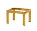 Cal-Mil 23604-9-130 Brooklyn Metal Frame, 10"W X 12"D X 9"H, Rectangular, Antique Brass 2 image