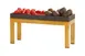 Cal-Mil 23605-9-130 Brooklyn Metal Frame, 20"W X 6"D X 9"H, Rectangular, Antique Brass 2 image
