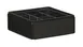 Cal-Mil 23703-13 9-Section Condiment Tray, Black Onyx Metal, 11.75W x 11.75D x 4.5H, Compartments 2 image