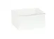 Cal-Mil 23712-10-15 White Classic Ice Housing, 10" W X 12" D X 6" H, Long 12"-23" & Short Up To 11" 2 image
