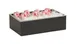 Cal-Mil 23712-12-13 Ice Housing, 12" W x 20" D x 6" H, Wood, Complete Set, Water Pan & Liner 1 image