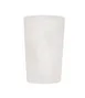 Cal-Mil 23742-4-126 White Marble Finish Resin Cylinder Utensil Holder, 3.75" dia. x 5.75"H 1 image