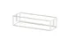 Cal-Mil 23747-3-49 3 Jar Holder, 12.5" W X 4.5"D X 3"H, Chrome-Plated Wire 2 image