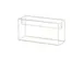 Cal-Mil 23747-6-49 3 Jar Holder, 12.5"W X 4.5"D X 6"H, Chrome-Plated Wire 2 image