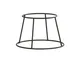 Cal-Mil 23748-13 Madison Tower Stand, 11.25" W/D x 7" H, Black Metal Base 1 image