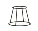Cal-Mil 23749-13 Madison Tower Stand, 9.25" W x 9.25" D x 7" H Black Metal Riser, 5"-9", 5"-10" 1 image