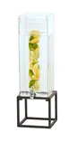 Cal-Mil 23750-3INF-13 Infusion Dispenser, 3-Gal Polycarbonate, Black Base, 8.25"W x 9.75"D x 25.75"H 1 image