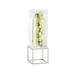 Cal-Mil 23750-3INF-49 - 3‑Gal Dispenser, 8.25"W x 9.75"D x 25.75"H, Clear Poly Chamber 1 image