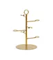 Cal-Mil 23763-130 Champagne Glass Tower, 15"W x 15"D x 22"H, Gold Brass Finish, Holds 6 Glasses 2 image
