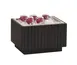 Cal-Mil 23784-10-13 Brooklyn Ice Housing, 10" W x 12" D x 7" H Rectangular Wood, Textured Finish 1 image