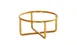 Cal-Mil 23791-4-130 Brooklyn Wire Riser, 8" Dia.X 4"H, Round, Antique Brass Finish 2 image