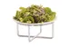 Cal-Mil 23791-4-49 Riser, 8" Dia. X 4"H, Round, Chrome 1 image