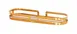 Cal-Mil 23797-5-130 Brooklyn Mixology Holder, For 32 Oz. Jars 13.5"W X 5"D X 4.75", Antique Brass Finish 2 image