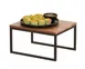 Cal-Mil 23801-1012-13 Riser, 10"W X 12"D X 6"H, Open Frame, Black Powder-Coated Metal Frame 1 image