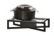 Cal-Mil 23804-13 Chafing Dish Heater, 24.5"W x 15.25"W x 12"H, Black Finish Wind Guard Service 2 image