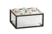 Cal-Mil 23805-10-13 Ice Housing, 13" W x 10.5" W x 7" H Rectangular Black Powder-Coated Metal 1 image
