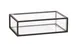 Cal-Mil 23805-12-13 Ice Housing - 12" W x 20" D x 7" H Black Powder‑Coated Metal, Water Pan & Liner 2 image