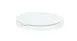 Cal-Mil 23809-7LID Clear Plastic Lid, 7.5" Dia x 1" Ht Hinge, Fits Cal-Mil Poly Bowls 1 image