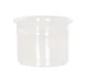 Cal-Mil 23810-8-12 Countertop Cereal Jar, 8.25" Dia x 5" H, Plastic, SS Base, Fits 23791 Frames 2 image