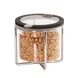 Cal-Mil 23810-8LID Lid - 8.25" Dia x 1" H for 23810-8-12 & 23822-8-12 Jars, Wood/Plastic, Clear 2 image