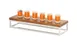 Cal-Mil 23814-3-49 Riser, 20"W X 6"D X 3"H, Open Frame, Chrome 1 image