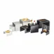 Cal-Mil 239-6 Classic Riser, 7"W X 7"D X 6"H, Stainless Steel 1 image