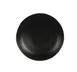 Cal-Mil 24031-9-13 Hand Thrown Melamine Plate, 9" Diameter x 1" Height, Black Round, Dishwasher Safe 2 image
