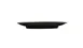 Cal-Mil 24031-9-13 Hand Thrown Melamine Plate, 9" Diameter x 1" Height, Black Round, Dishwasher Safe 1 image