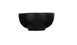 Cal-Mil 24050-7-13 Nomi Bowl, 7" W x 3" H Black Melamine Plate, Dishwasher Safe, Reusable Dinnerware 1 image