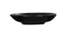 Cal-Mil 24052-4-13 Nomi Sauce Plate, Black Melamine, Round 4" W x 1" H, Dishwasher Safe, 3‑5" Size 1 image