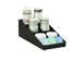 Cal-Mil 24067-13 Lid/Straw And Condiment Holder, 7.25"W X 15.75"D X 5.5"H, Abs Plastic 1 image