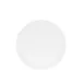 Cal-Mil 24102-9-15 - 9" White Round Melamine Plate, 9" Diameter x .75" Height, Narrow Rim, Safe 1 image