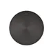 Cal-Mil 24110-6-13 Charlotte Plate – 6" Dia x 0.75" H, Round Flat Melamine Plate, Black 2 image