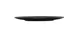 Cal-Mil 24110-6-13 Charlotte Plate – 6" Dia x 0.75" H, Round Flat Melamine Plate, Black 1 image