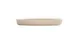 Cal-Mil 24120-6-125 Plastic Reusable Plate, 6" Dia x 0.75" H, Round Flat Melamine In Taupe 1 image