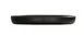 Cal-Mil 24120-6-13 Carmel Round Plate, 6" Dia x 0.75" H, Melamine, Black, Flat Diningware 1 image