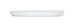 Cal-Mil 24120-8-15 Carmel Plate, 8" Dia. X 0.75"H, Melamine, White 1 image