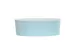 Cal-Mil 24128-7-127 Bento Box, 7" Dia. X 3"H, Round, Dishwasher Safe, Melamine, Ocean Blue 1 image