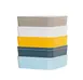 Cal-Mil 24131-10-102 Bento Box, 10.5"W x 10.5"D x 3"H, Square, Melamine, Ash, Dishwasher Safe 2 image