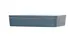 Cal-Mil 24132-1410-111 Bento Box, 14"W x 10.5"D x 3"H, Dishwasher Safe Melamine Rectangular Box 1 image