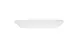 Cal-Mil 24201-10-15 Square Melamine Plate, 10" x 10" White, Dishwasher Safe, Plastic Dinnerware 1 image