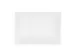 Cal-Mil 24201-57-15 Rectangular Melamine Plate, White, 5" W x 7" D x 1.37" H, Dishwasher Safe 1 image