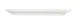 Cal-Mil 24305-1511-15 Oval Melamine Plate, 15.5" W x 10.75" D x 1.25" H, White, Dishwasher Safe 2 image