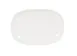 Cal-Mil 24305-812-15 Melamine Oval Plate, 8" W x 11.5" D x 1" H, White, Dishwasher Safe 2 image